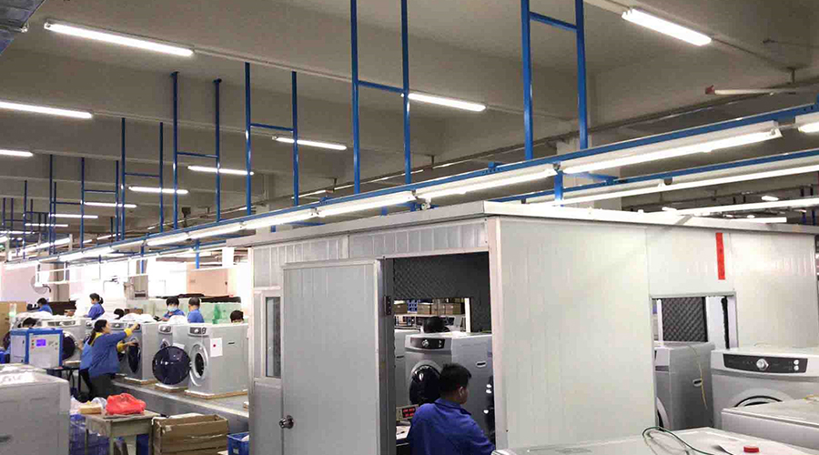 金環(huán)電器如何保證客戶收到的滾筒干衣機(jī)運(yùn)行時(shí)無(wú)異響？