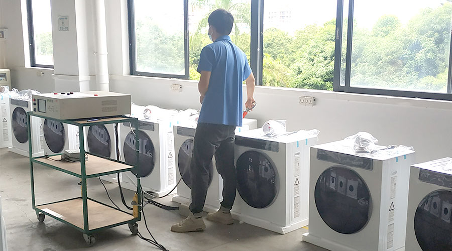 質量好評！金環(huán)電器衣物烘干機順利通過北美客戶COSTWAY驗貨